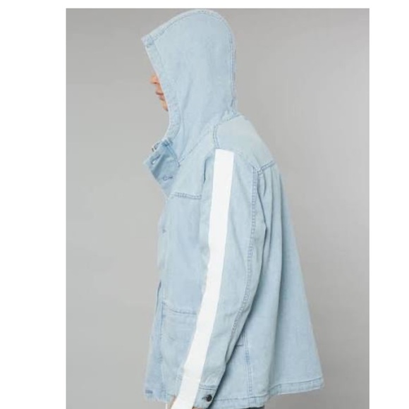 Elwood Other - ELWOOD Hooded Denim Parker SZ XL